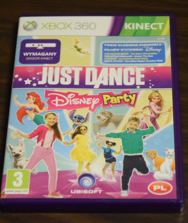 Just Dance Disney Party XBOX360+Kinect od 3 lat