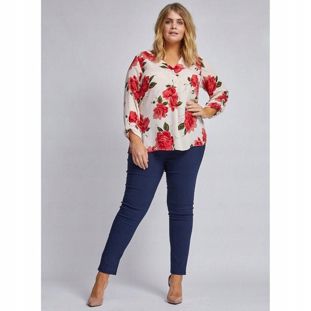 DOROTHY PERKINS KOSZULA W KWIATY PLUS SIZE 46 BDF