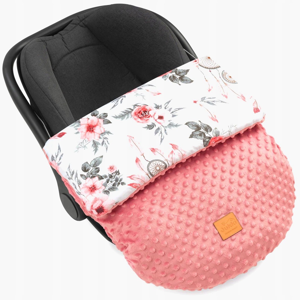 OKRYCIE NA NÓŻKI OSŁONKA KOCYK DO FOTELIKA WÓZKA NOSIDEŁKA BAWEŁNA JUKKI