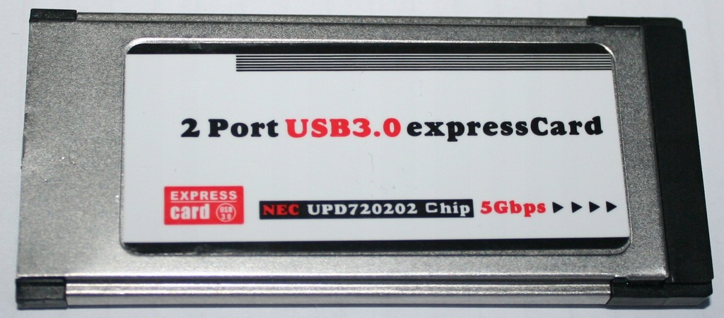 Karta Express Card adapter USB 3.0 2porty 5Gb/s