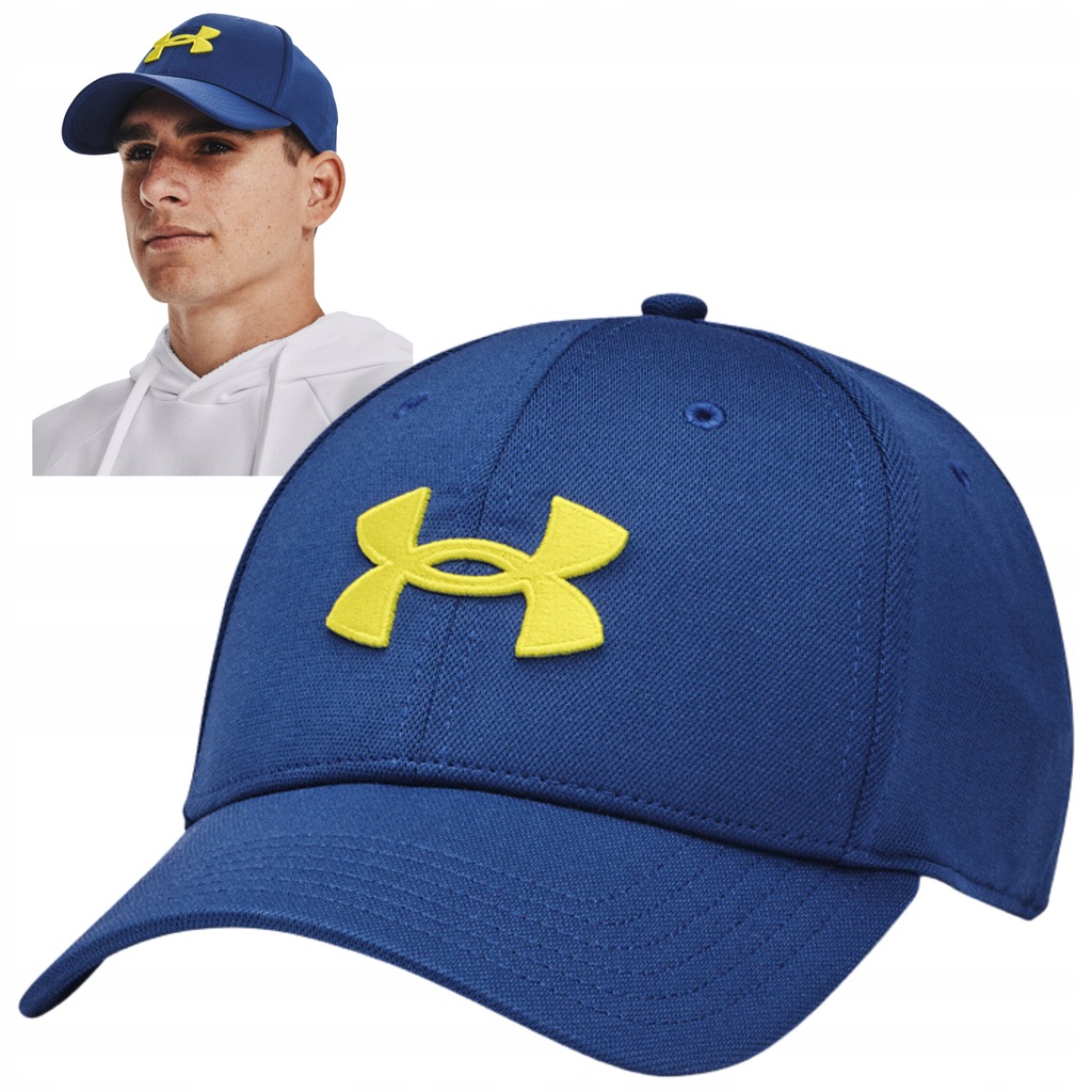 UNDER ARMOUR CZAPKA Z DASZKIEM MĘSKA BEJSBOLÓWKA SPORTOWA LOGO CAP DŻOKEJKA