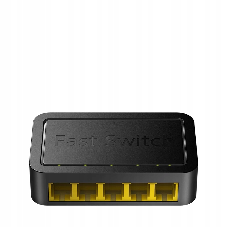 Cudy FS105D łącza sieciowe Fast Ethernet (10/100) Czarny
