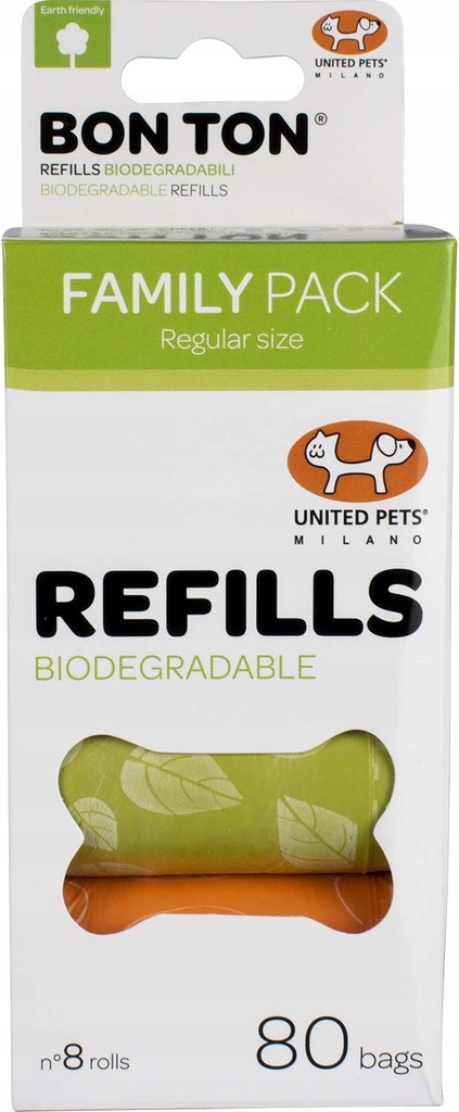 UNITED PETS WORKI NA PSIE ODCHODY 8 ROLEK BIODEGRADOWALNE 116507