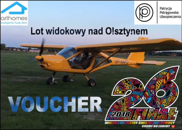 VOUCHER - lot widokowy nad Olsztynem