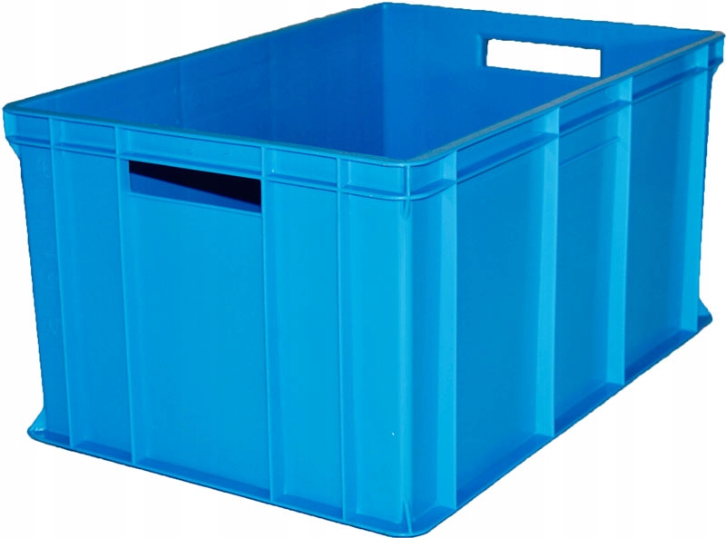 POJEMNIK PLASTIKOWY 600x400x300 NIEBIESKI