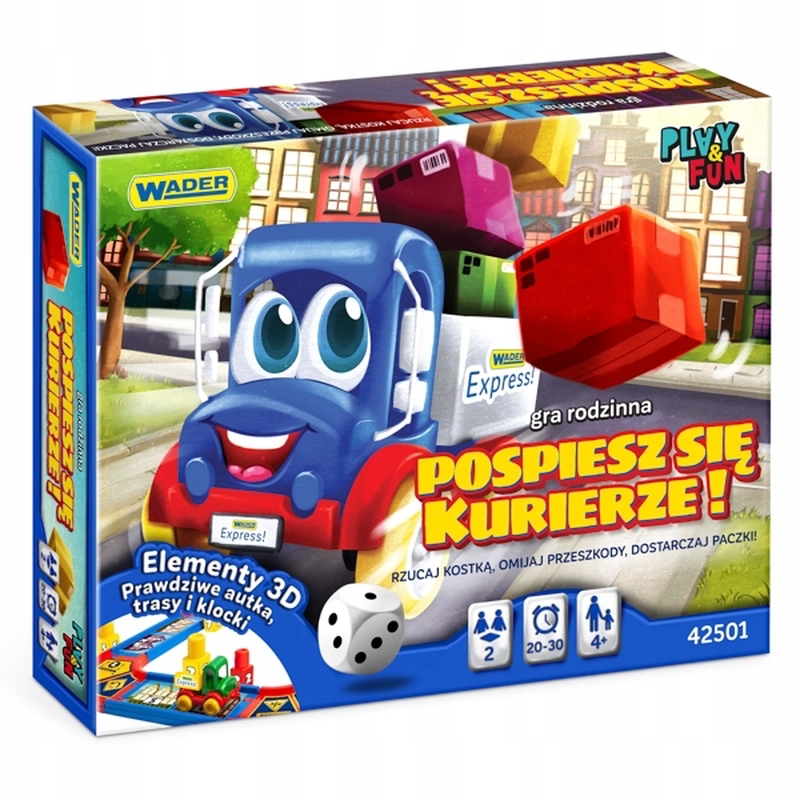 WADER 42501 Play, fun Pośpiesz się kurierze gra