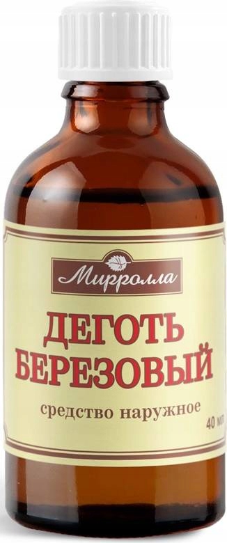 Naturalny EKSTRAKT Dziegieć Brzozowy Mirrolla 40ml