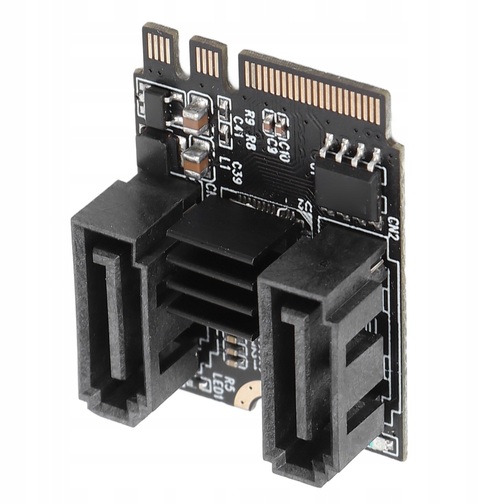 KARTA ROZSZERZEŃ PH59 PCIEX1 M2 DO SATA3.0 M.2NGFF A+E KEY DO SATA HDD ADAP