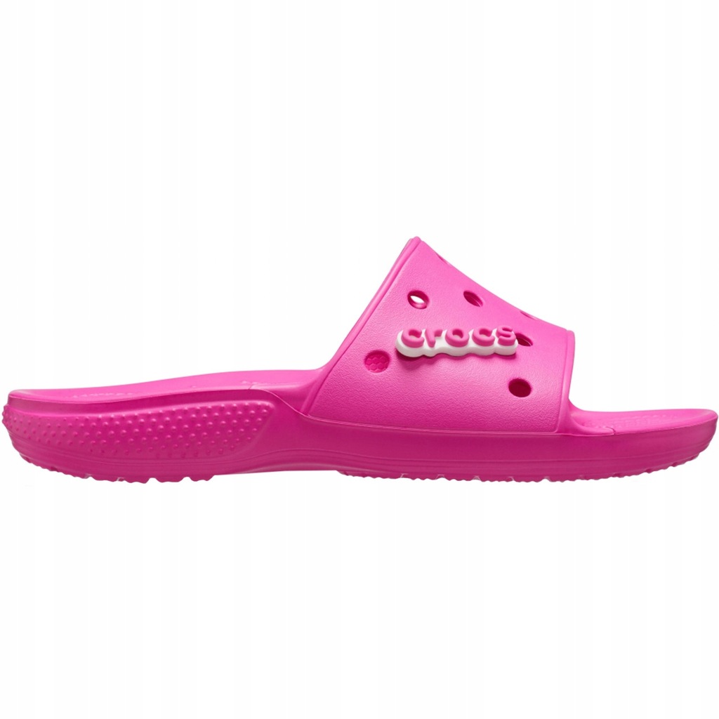 Klapki damskie Crocs Classic Slide różowe 206121 6UB 39-40