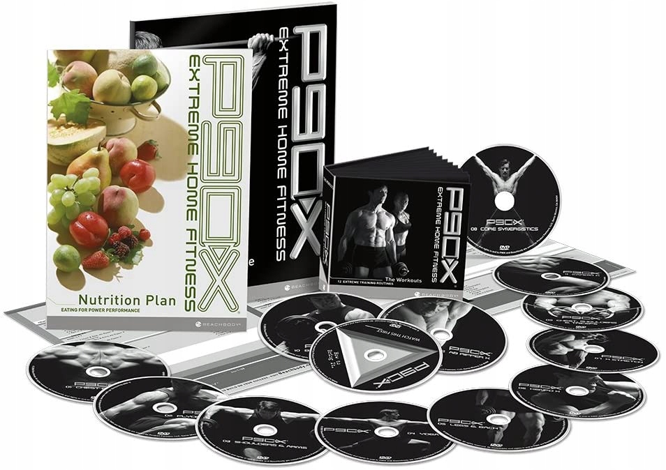 Program treningowy P90X HOME FITNESS zestaw dieta