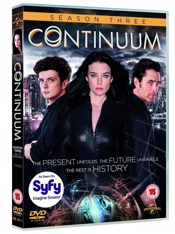 Continuum: Ocalić Przyszłość [3 DVD] Sezon 3