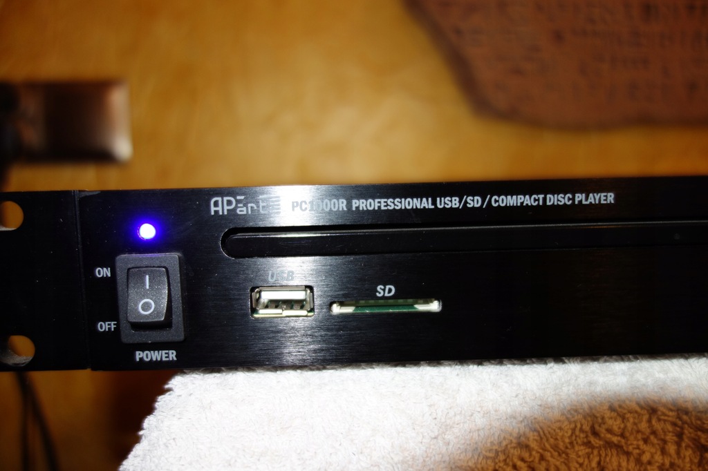 Apart PC1000R odtwarzacz CD/USB/SD