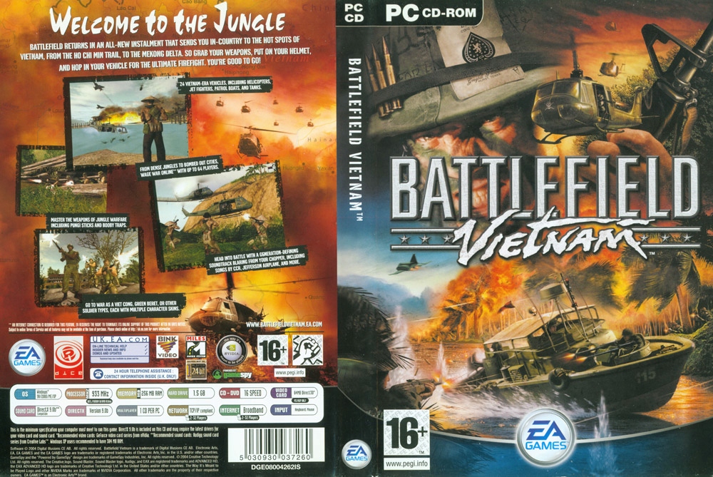 Battlefield Vietnam Pc 2004 7721227394 Oficjalne Archiwum Allegro