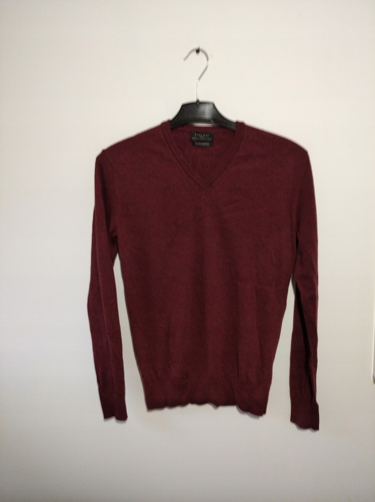 Sweter męski Zara M extra fine wool wełniany