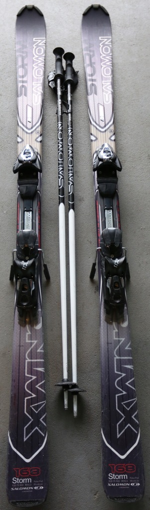 Narty Salomon XWing Storm Z10 kije Salomon 8760014330