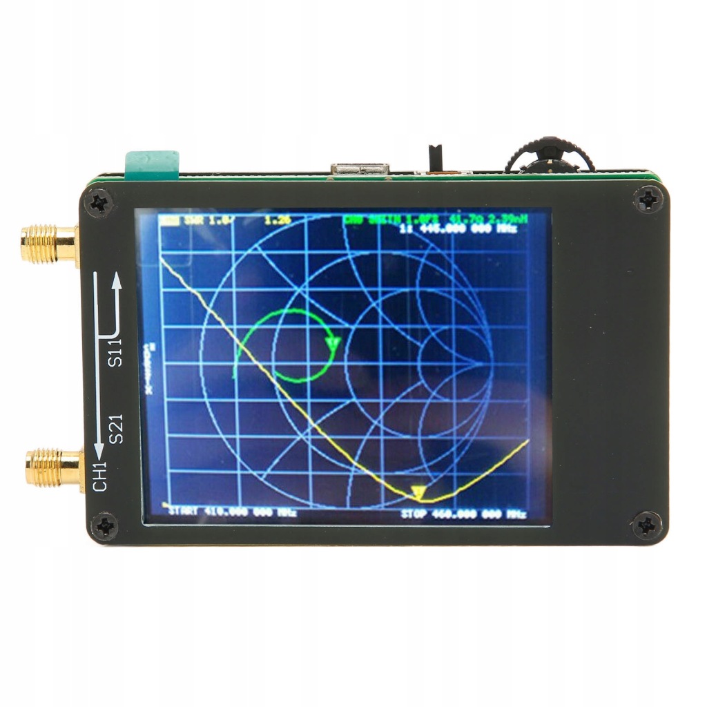 NanoVNA analizator antenowy 2.8' 50kHz-900Mhz