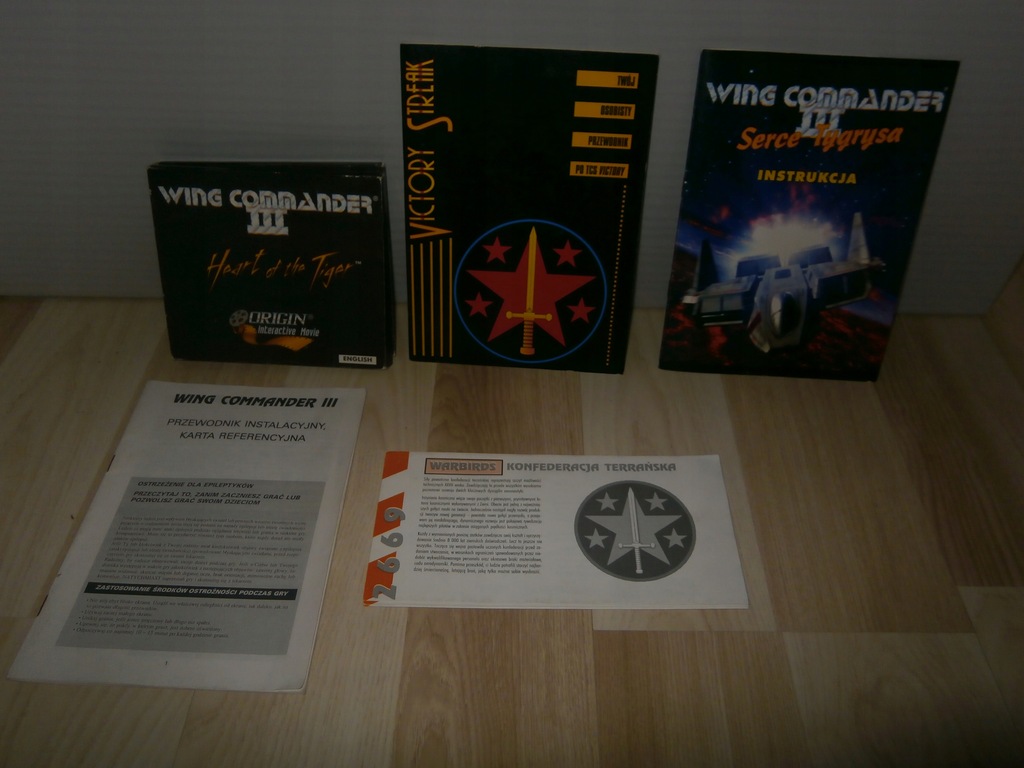 WING COMMANDER III HEART OF THE TIGER PC ANG.
