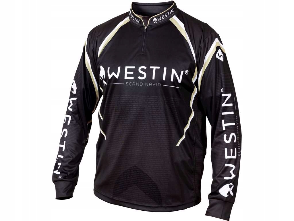 KOSZULKA WESTIN Z DŁUGIM RĘKAWEM LS TOURNAMENT SHIRT BLACK/GRAY