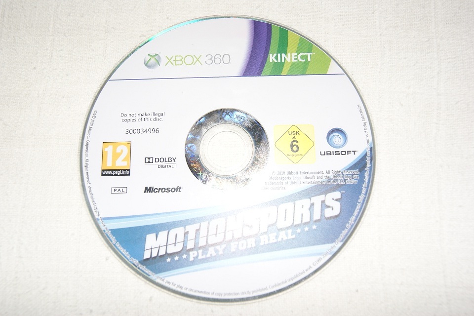 Motionsports Play For Real  Xbox 360  Kinect