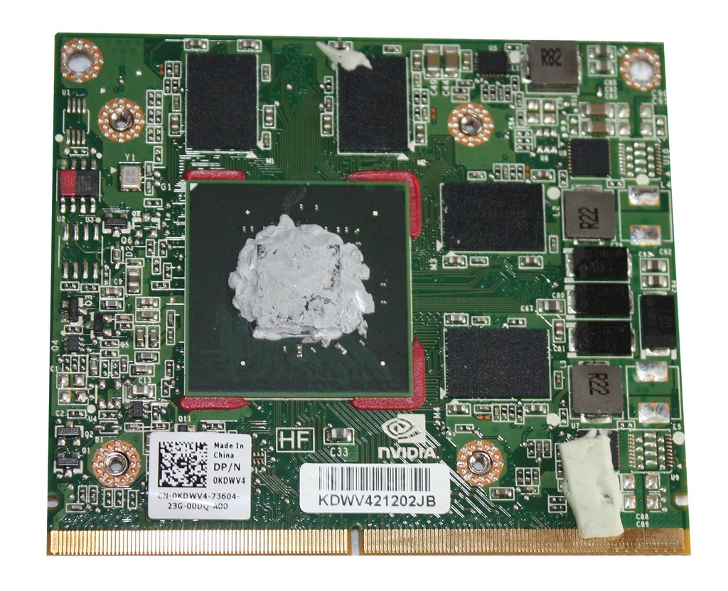 Nietestowana karta graficzna Dell Precision M6400 - 7366892029