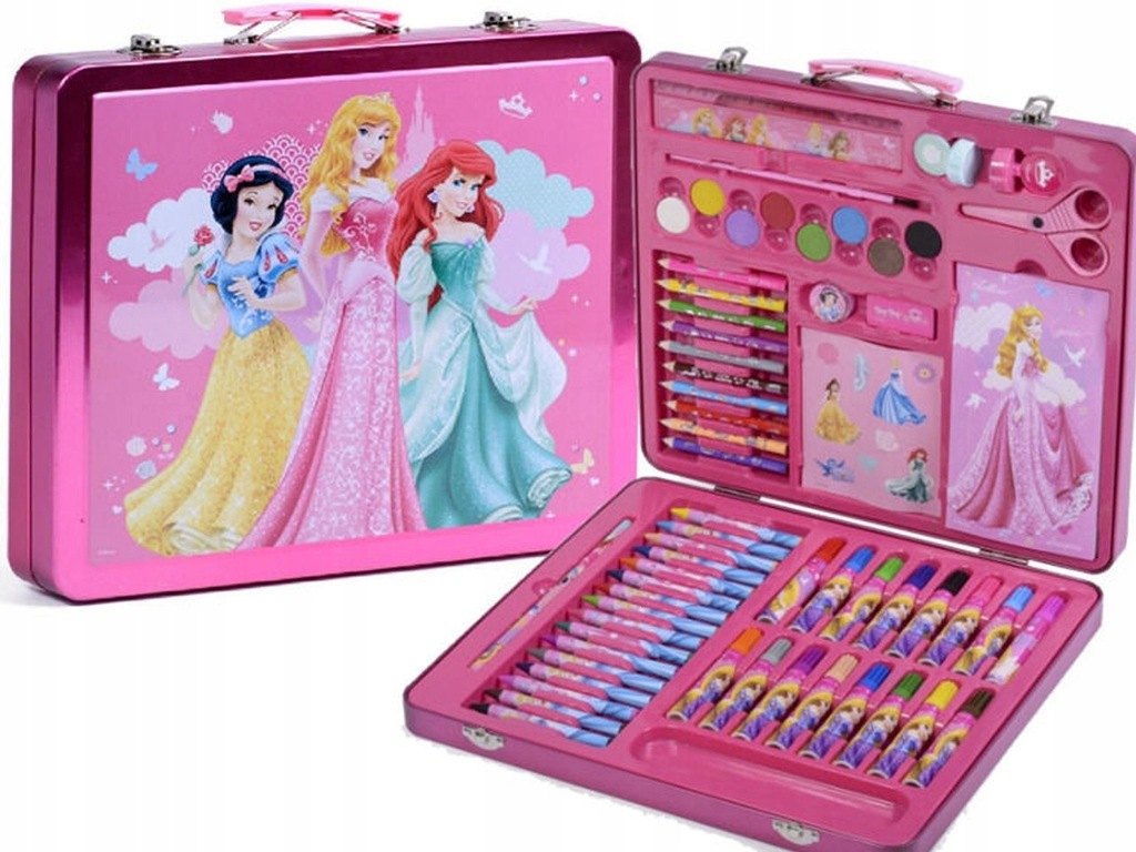 Disney Księżniczki zestaw do malowania w walizce/Z