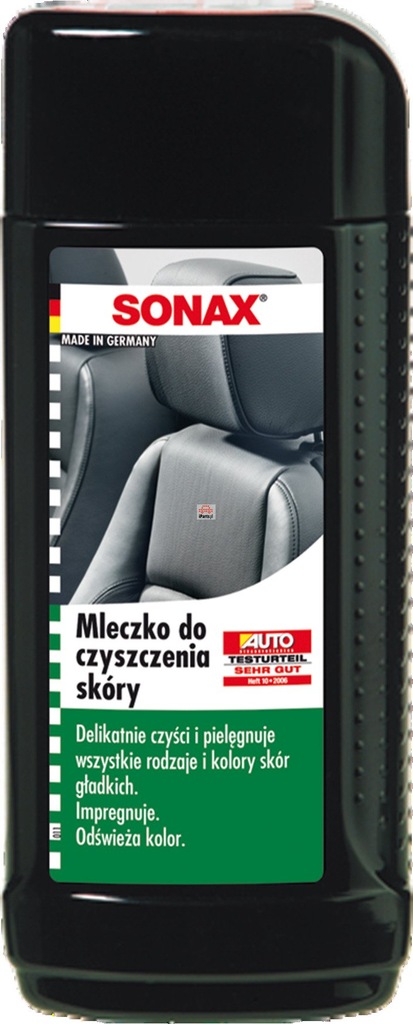 SONAX-MLECZKO DO CZYSZCZ.SKORY 250ML