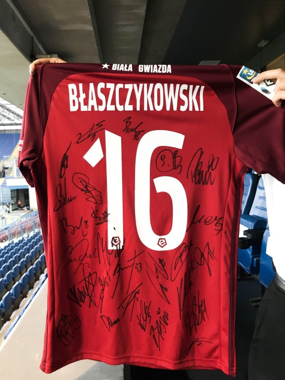 Koszulka K. Błaszczykowskiego z podpisami drużyny