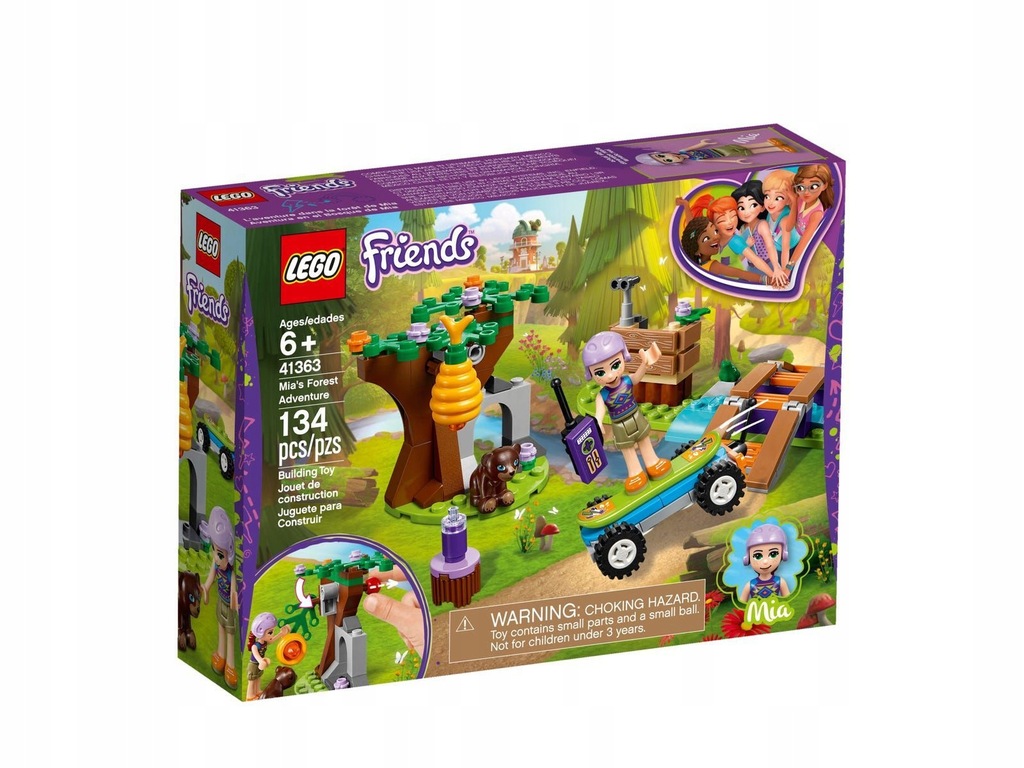 LEGO Friends Leśna przygoda Mii 41363
