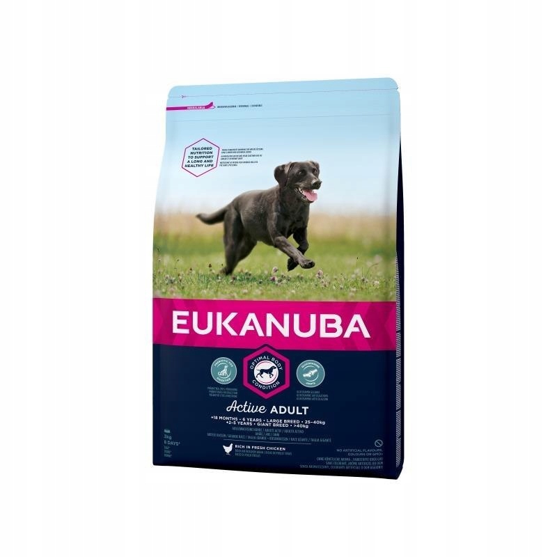 EUKANUBA EUKANUBA Active Adult Large Breed 3kg