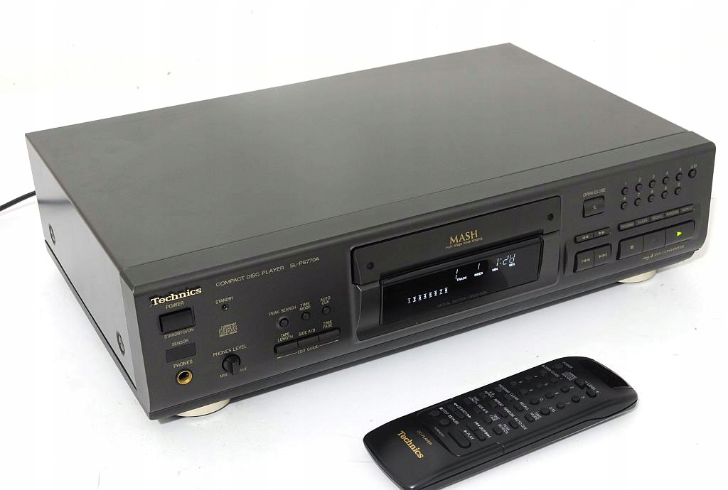 TECHNICS SL-PS770A TOPOWY ODTWARZACZ CD PILOT !