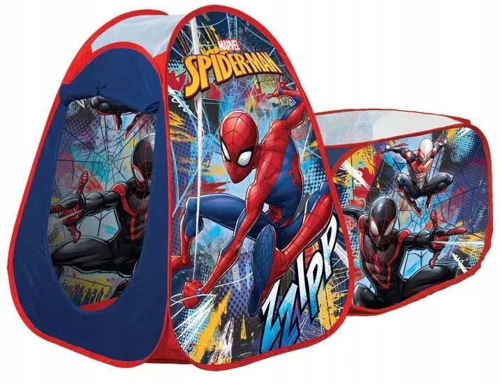 Namiot samorozkładający się z tunelem Spider-Man