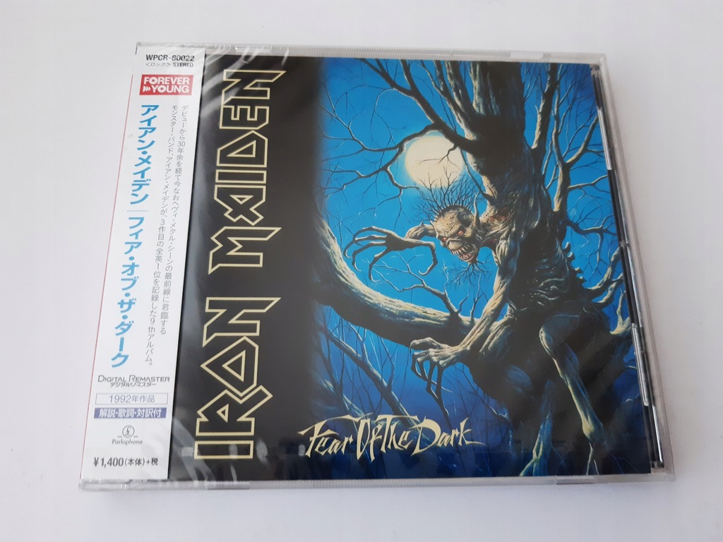 IRON MAIDEN - FEAR OF THE DARK CD w folii Japan z OBI
