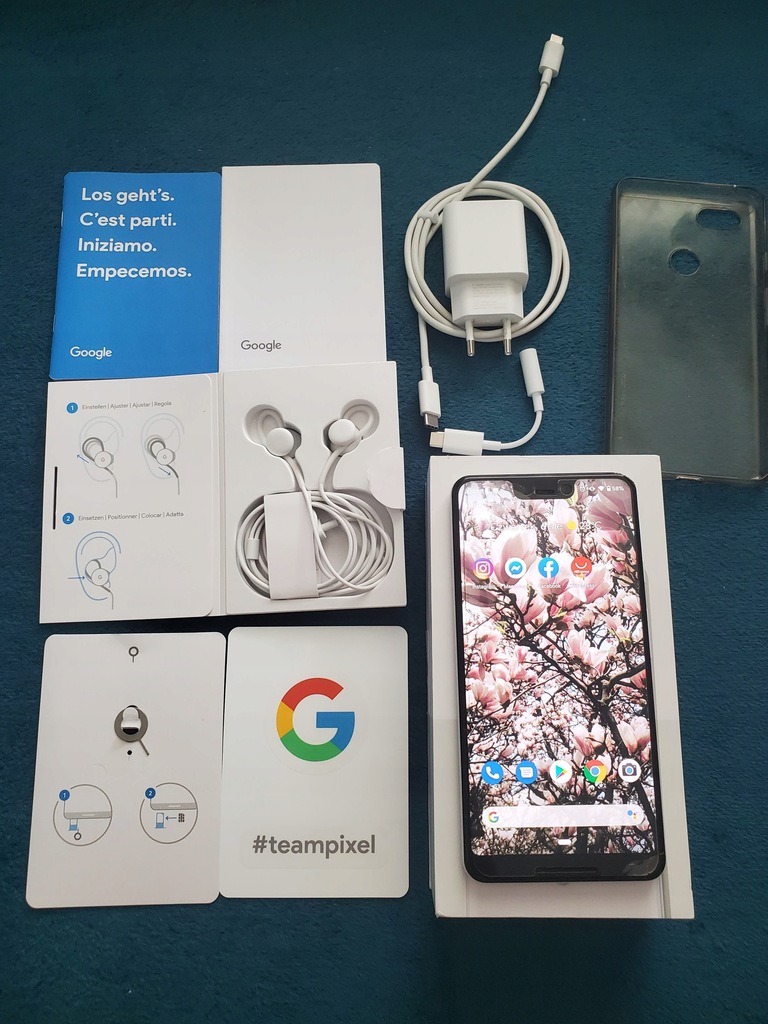 Google Pixel 3 XL 64GB biały - komplet