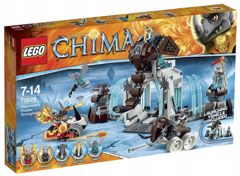 LEGO Chima 70226- Lodowa forteca plemienia mamutów