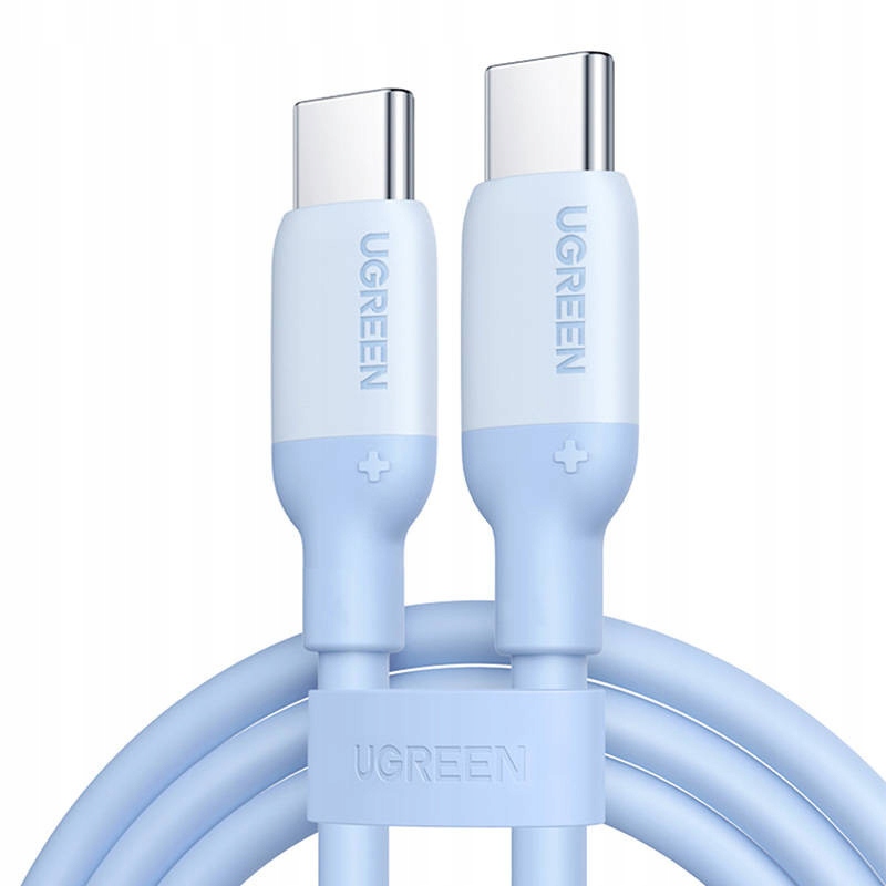 Kabel UGREEN 15281 USB-C/USB-C 60W 2m (niebieski)
