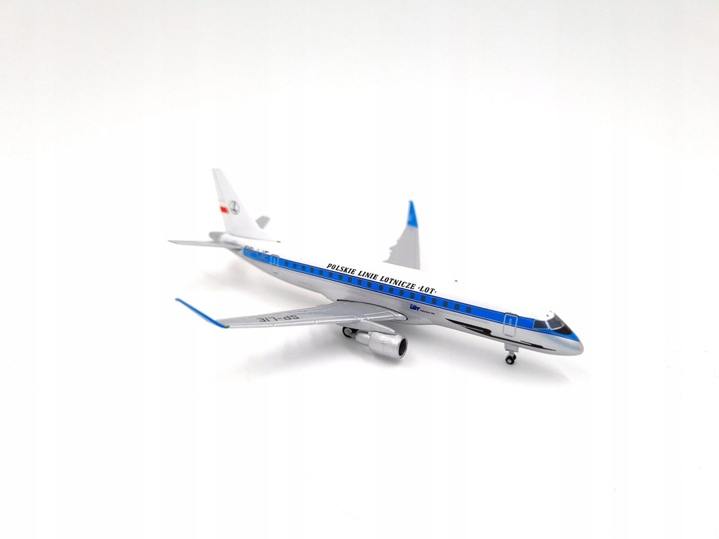 Model Embraer 175 LOT 1:400 SP-LIE Retro METAL