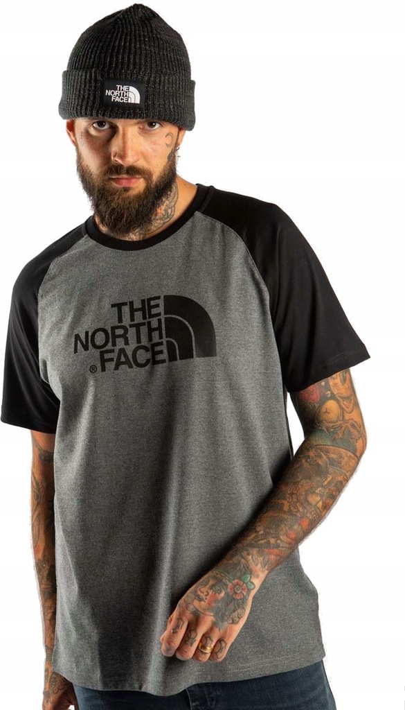 THE NORTH FACE RAGLAN EASY TEE _S_ Męskie Koszulka