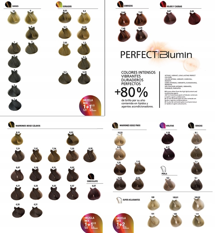 BLUMIN - Paleta kolorów (61 odcieni)