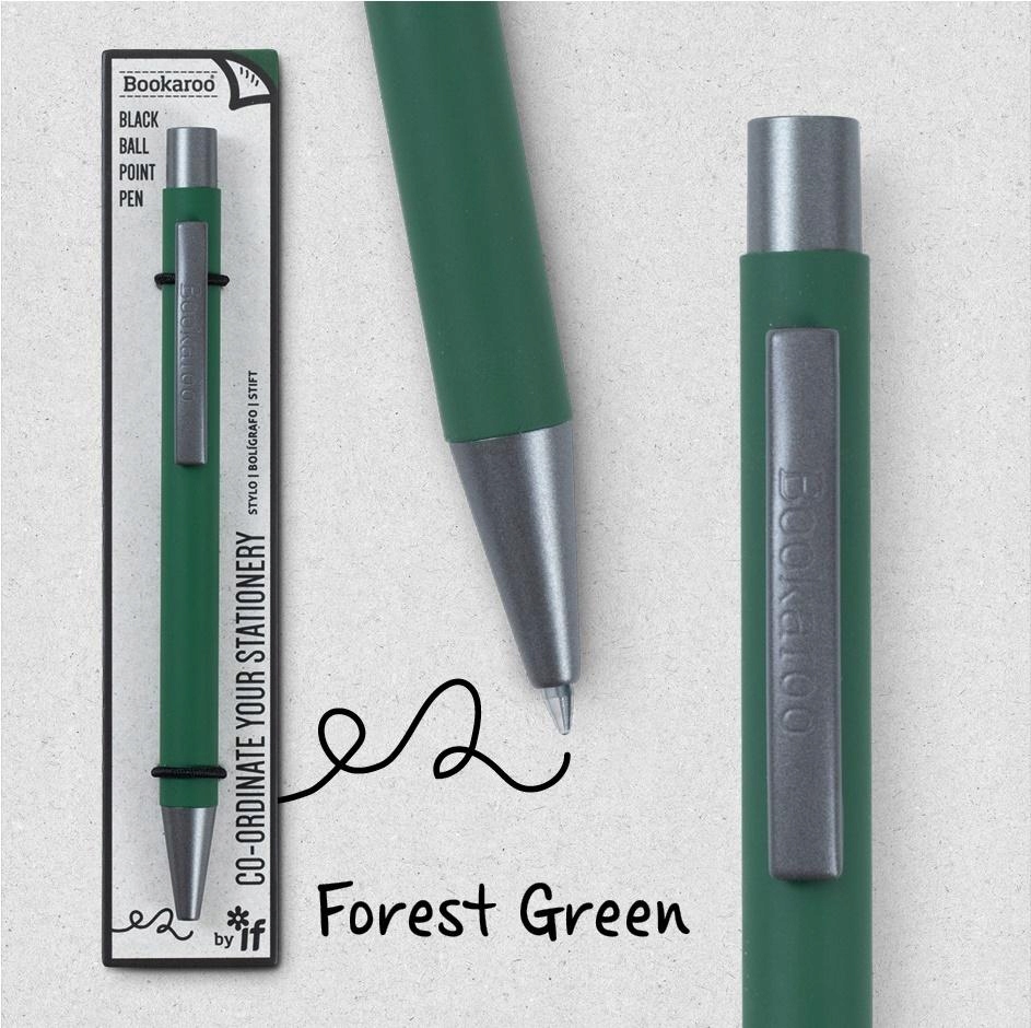 Bookaroo Długopis zielony Praca zbiorowa
