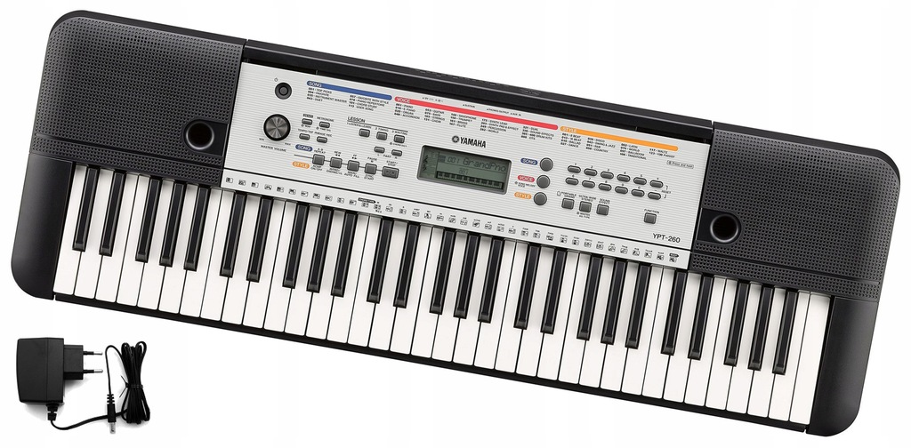 YAMAHA YPT260 Keyboard Edukacyjny SKLEP WARSZAWA 7451980029 oficjalne archiwum Allegro