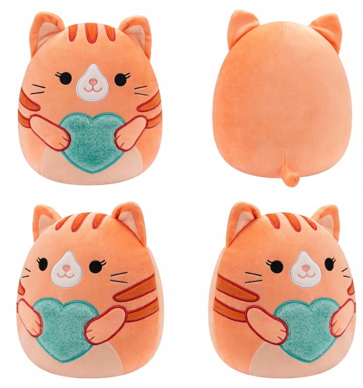 Squishmallows Pluszak Gigi Kot 19cm Walentynki