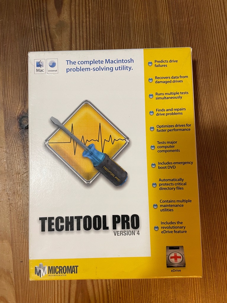 Oprogramowanie Techtool PRO MAC OS