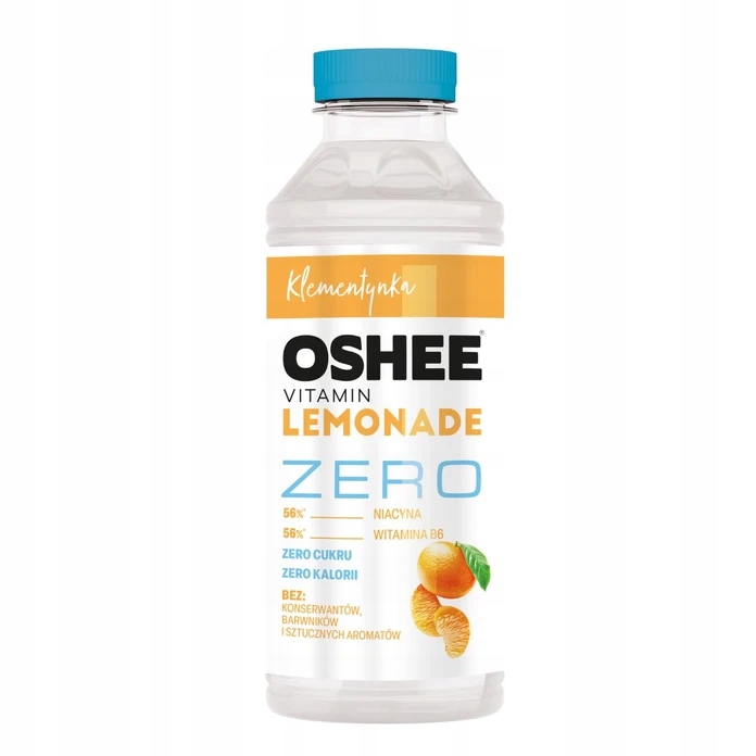 Oshee Lemoniada Zero Vitamin o smaku klementynki 555 ml