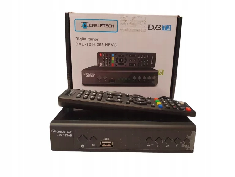 DEKODER CABLETECH DVBT2 URZ0336B