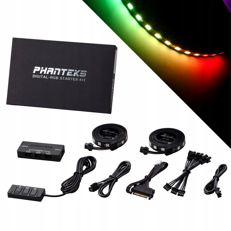PHANTEKS Digital-RGB Starter Kit Controller 2x LED