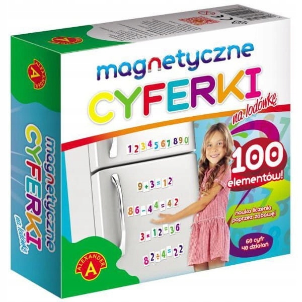 CYFERKI MAGNETYCZNE NA LODÓWKĘ ALEXANDER