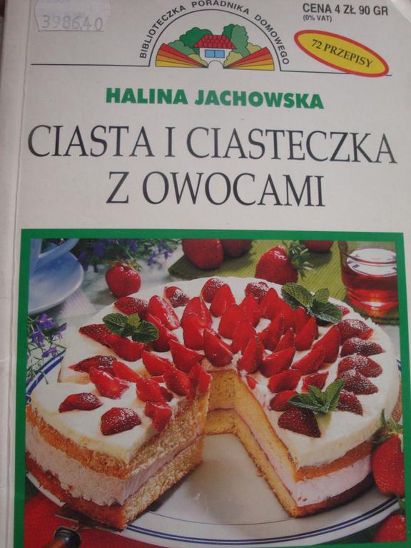 przepisy "Ciasta i ciasteczka z owocami"