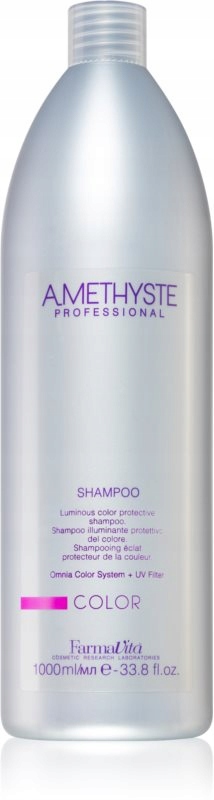 FarmaVita Amethyste Color szampon do włosów farbowanych, rozjaśnianych i po