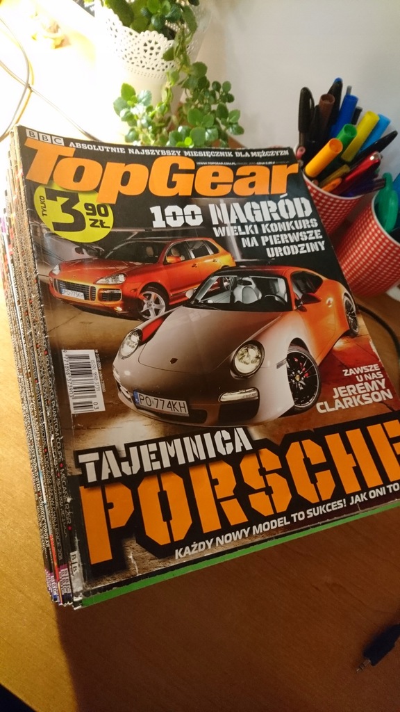Magazyn Top Gear 27 sztuk + 4 kalendarze