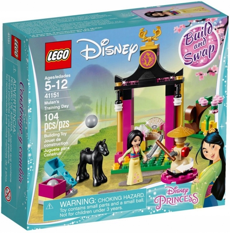 KLOCKI LEGO DISNEY PRINCESS SZKOLENIE MULAN 41151